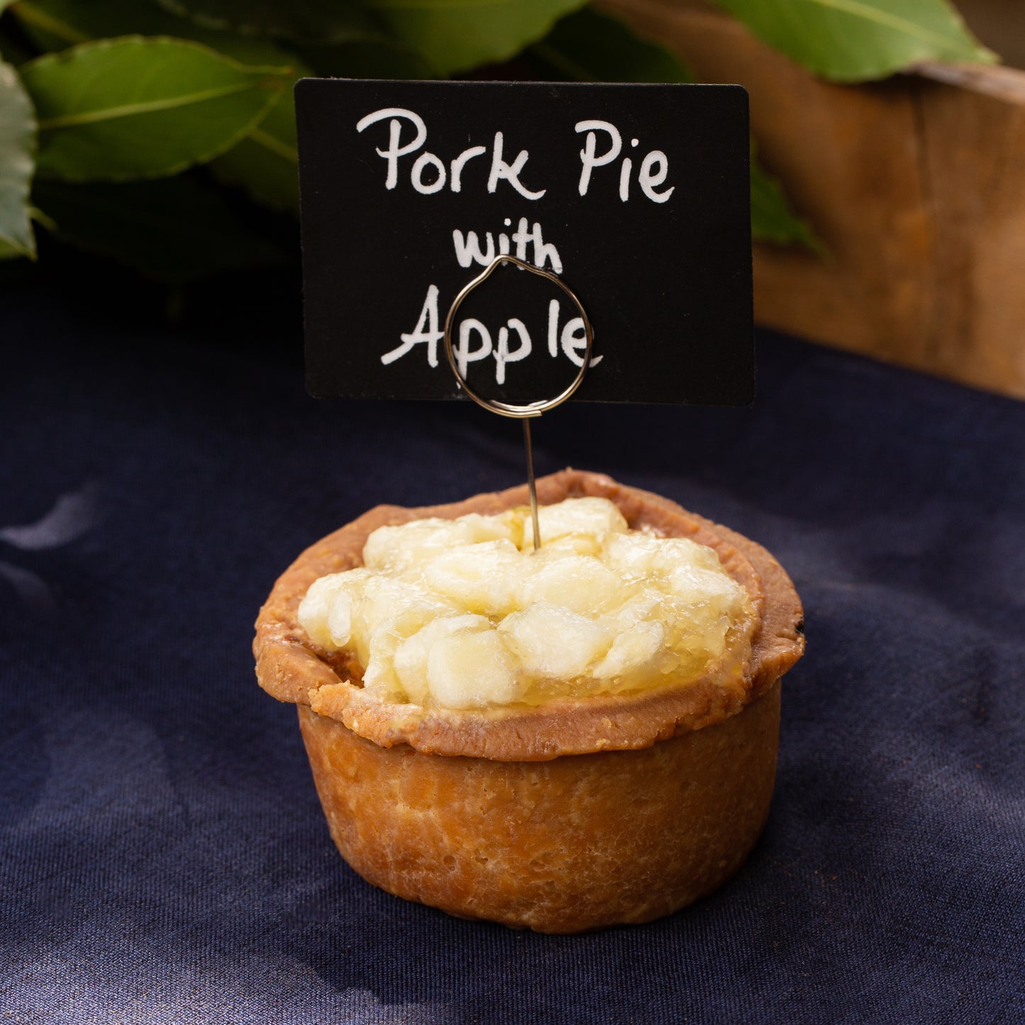 Picnic Pork Pie with Apple Top