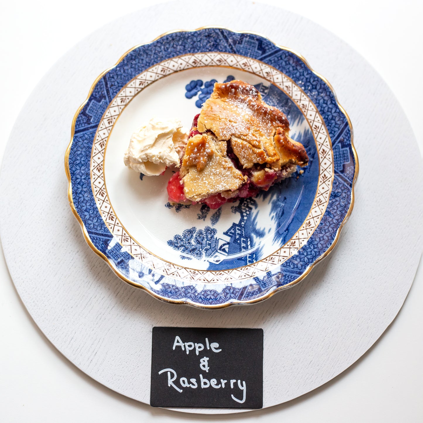 Apple & Raspberry Fruit Pie