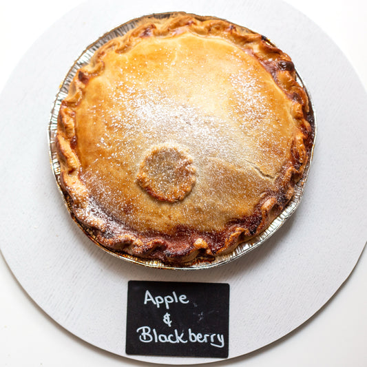 Apple & Blackberry Fruit Pie